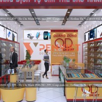 Thiết kế shop điện thoại Quang Dũng – Tech Smart